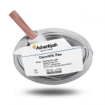 لفة سلك كهرباء 10 مم NYA 450/750 فولت، نحاس مجدول عزل PVC 90°C، رمادي | شركة كابلات الشرقية للصناعة