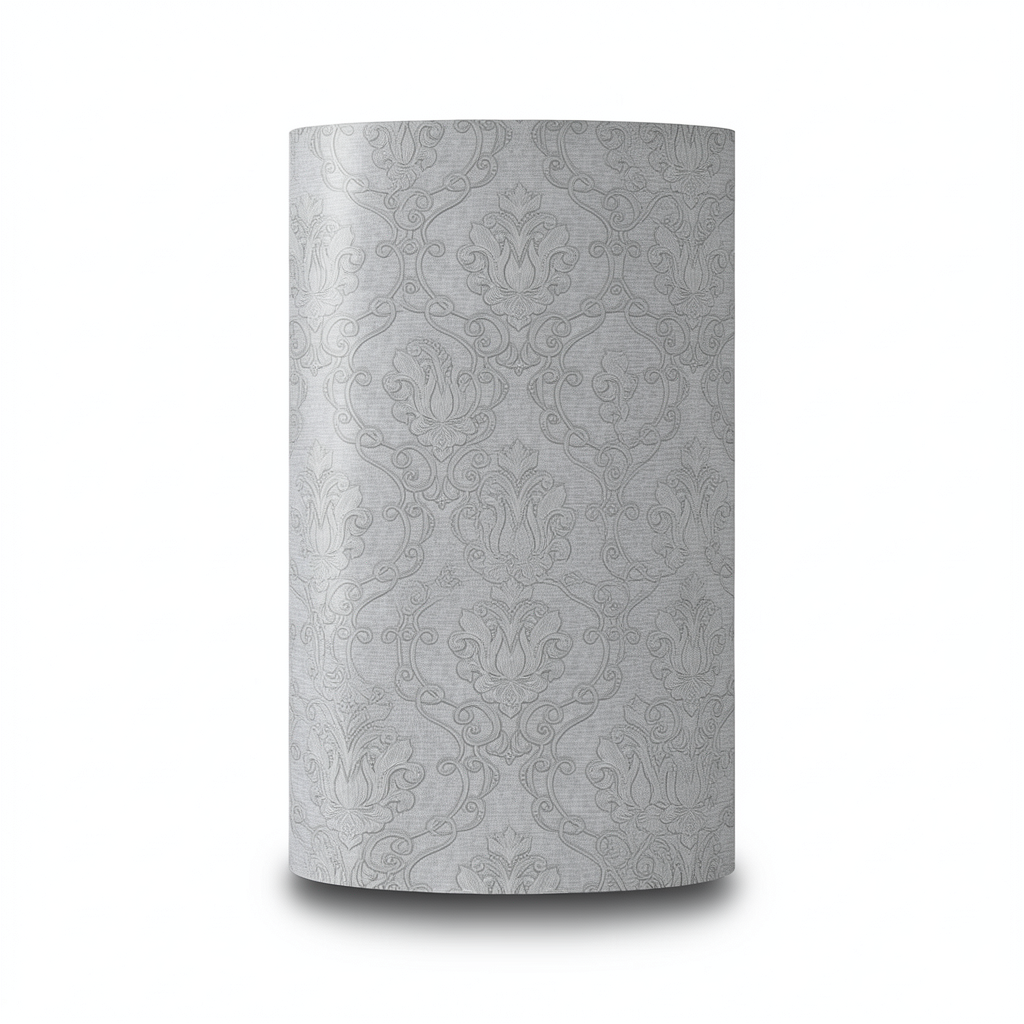 Classic Wallpaper Length 10m, Width 0.53m, Gray Color