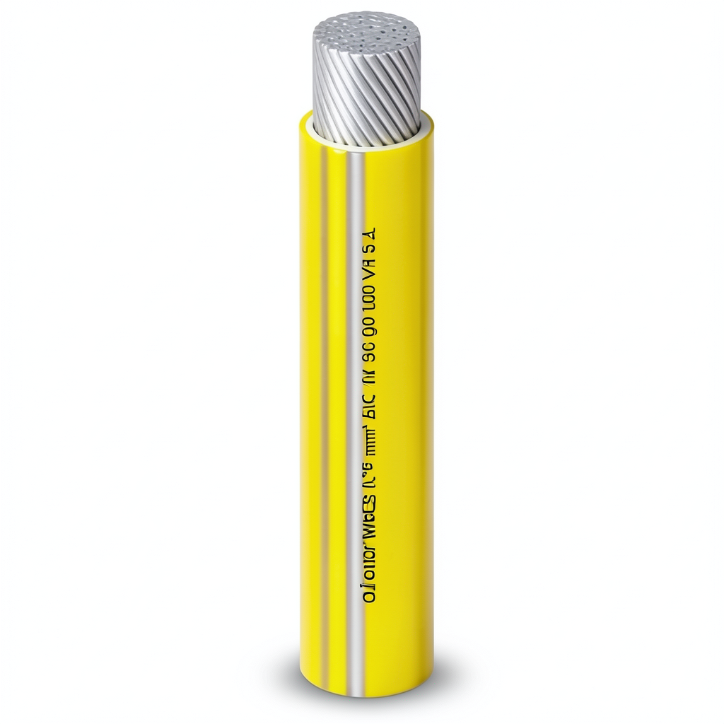 95sq mm Tinned Copper Flexible Wire 600/1000V, PVC Insulated, Yellow Color | Al Fanar