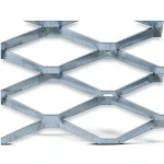 Galvanised Steel Expanded Metal Mesh Bahri Thickness 4.8 mm Width 2.44 M Length 2 M