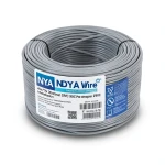 لفة سلك 35 مم NYA 450/750 فولت نحاس مجدول عزل PVC 90°C رمادي | شركة كابلات الشرقية للصناعة