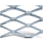 Galvanised Steel Expanded Metal Mesh Bahri 3 mm Thickness 2.44 m Width 3 m Length