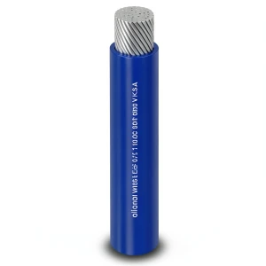 Flexible Single Electric Wire 185sq mm 600/1000 volts, Tinned Conductor, PVC Insulation, Blue Color | Al Fanar