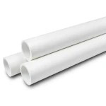 انابيب ضغط UPVC مقاس 3 إنش سمك 2.74 مم لون أبيض ضغط 8.6 بار