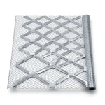 Galvanised Steel Expanded Metal Mesh Bahri 3.8 mm Thickness 2.44 m Width 3 m Length