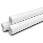 أنابيب ضغط UPVC مقاس 8 إنش سمك 6.73 مم لون أبيض ضغط 8.6 بار