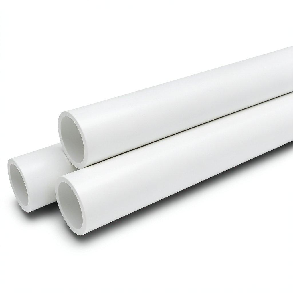 أنابيب ضغط UPVC مقاس 8 إنش سمك 6.73 مم لون أبيض ضغط 8.6 بار