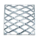 Galvanised Steel Expanded Metal Mesh Bahri Thickness 4.8 mm Width 2.44 m Length 3 m