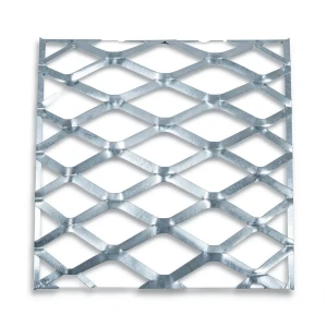 Galvanised Steel Expanded Metal Mesh Bahri Thickness 4.8 mm Width 2.44 m Length 3 m