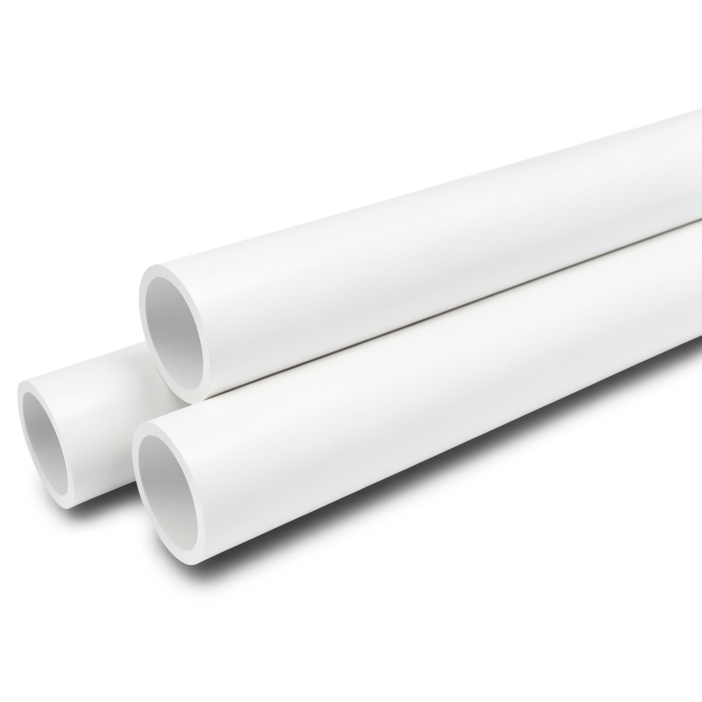 انابيب ضغط UPVC 11 بار ¼1 إنش سمك 1.63 مم أبيض