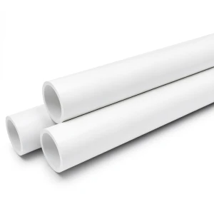 أنابيب ضغط UPVC 11 بار مقاس ½1 إنش سمك 1.85 مم لون أبيض