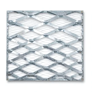 Galvanised Steel Expanded Metal Mesh Bahri Thickness 6 mm Width 2.44 meter Length 3 meter