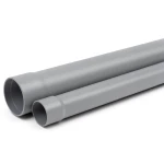 UPVC Pipe PN 12 Bar Size 3 inch Thickness 5.3 mm Gray Color