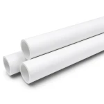 مواسير ضغط UPVC ضغط اسمي 11 بار مقاس 3 إنش سمك 3.43 مم لون أبيض