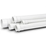 UPVC Pipe for Sewerage Systems 20 Bar Pressure Size 32 mm Thickness 2.9 mm White