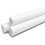 مواسير ضغط UPVC مقاس 6 إنش سمك 6.48 مم لون أبيض ضغط 11 بار