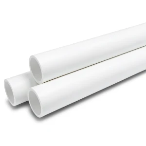 مواسير ضغط UPVC مقاس 6 إنش سمك 6.48 مم لون أبيض ضغط 11 بار