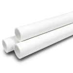 مواسير ضغط UPVC ضغط 13.8 بار مقاس ¾ إنش سمك 1.52 مم لون أبيض