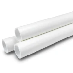 مواسير ضغط UPVC بضغط اسمي 13.8 بار مقاس ¼1 إنش سمك 2.01 مم لون أبيض