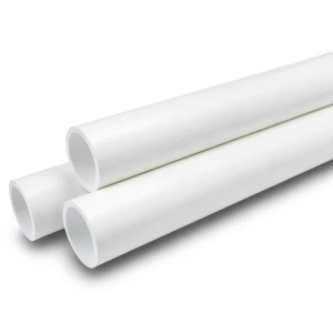 مواسير ضغط UPVC بضغط اسمي 13.8 بار مقاس ¼1 إنش سمك 2.01 مم لون أبيض