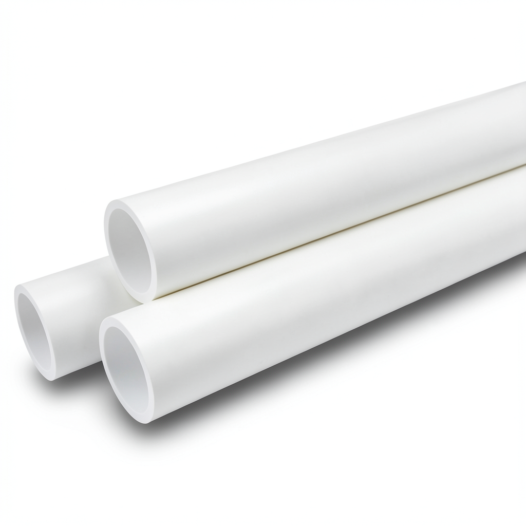 مواسير ضغط UPVC بضغط اسمي 13.8 بار مقاس ¼1 إنش سمك 2.01 مم لون أبيض