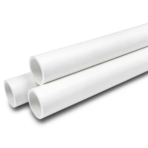 مواسير ضغط UPVC ضغط اسمي 13.8 بار مقاس ½1 إنش سمك 2.29 مم لون أبيض