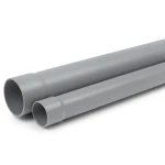 UPVC Plastic Pipe PN 15 Bar Size 1 ¼ inch Thickness 3.3 mm Gray Color