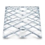 Galvanised Steel Expanded Metal Mesh Bahri Thickness 5.8 mm Width 2.44 m Length 4 m