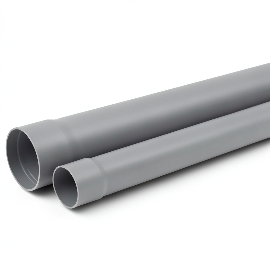 UPVC Pipe SDR 11 32 mm Diameter 2.9 mm Thickness Gray
