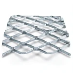 Galvanised Steel Expanded Metal Mesh Bahri Thickness 6 mm Width 2.44 m Length 4 m