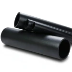 مواسير HDPE ضغط 3.2 بار PE 80 قطر خارجي 500 ملم سماكة 12.3 ملم لون اسود