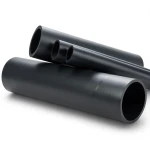 HDPE Plastic Pipe PN 3.2 Bar PE 80 OD 560 mm Thickness 13.7 mm Black