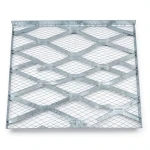 Galvanised Steel Expanded Metal Mesh Bahri 3 mm Thickness 2.44 m Width 5 m Length