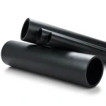 مواسير HDPE ضغط 3.2 بار PE 80 قطر خارجي 710 مم سماكة 17.4 مم لون اسود