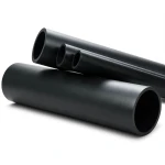 مواسير HDPE ضغط 4 بار PE 80 قطر خارجي 1200 ملم سماكة 45.9 ملم لون اسود