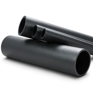 انابيب HDPE ضغط 12.5 بار PE 80 قطر خارجي 140 مم SDR 11 لون اسود