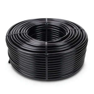 لفة أنابيب HDPE ضغط 12.5 بار PE 80 قطر 16 مم سمك 1.8 مم لون أسود