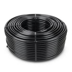 HDPE Coil Pipe Pressure 4 Bar PE 80 Size 50 mm SDR 33 Black Color