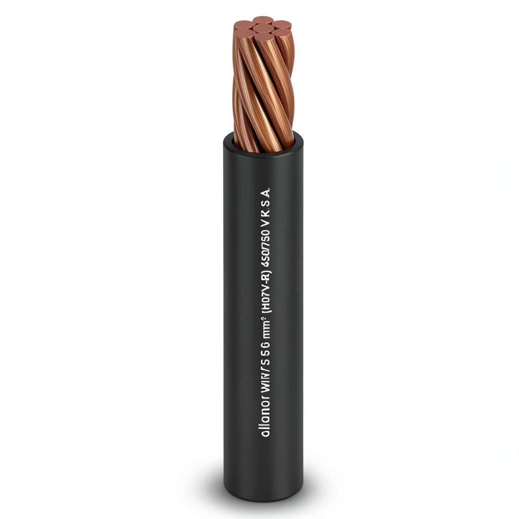 Alfanar 150 mm2 Stranded Copper Wire PVC Insulated 1.8mm Thickness 450/750V | Al Fanar