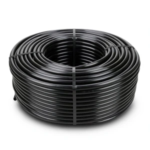 HDPE Coil Pipe Pressure 4 Bar PE 80 Size 75 mm SDR 33 Black
