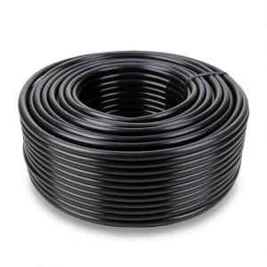 لفة أنابيب HDPE ضغط 4 بار PE 80 قطر 50 مم SDR 33 لون أسود