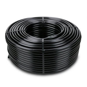HDPE Coil Pipe 12.5 Bar Pressure PE 80, 40 mm OD, 4.5 mm Thickness, Black