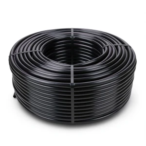 High Density Polyethylene Coil Pipe Nominal Pressure 12.5 Bar PE 80 OD 63 mm Thickness 7.1 mm Black Color