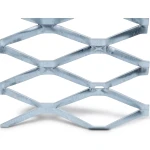 Galvanised Steel Expanded Metal Mesh Bahri Thickness 4.8 mm Width 2.44 M Length 2 M