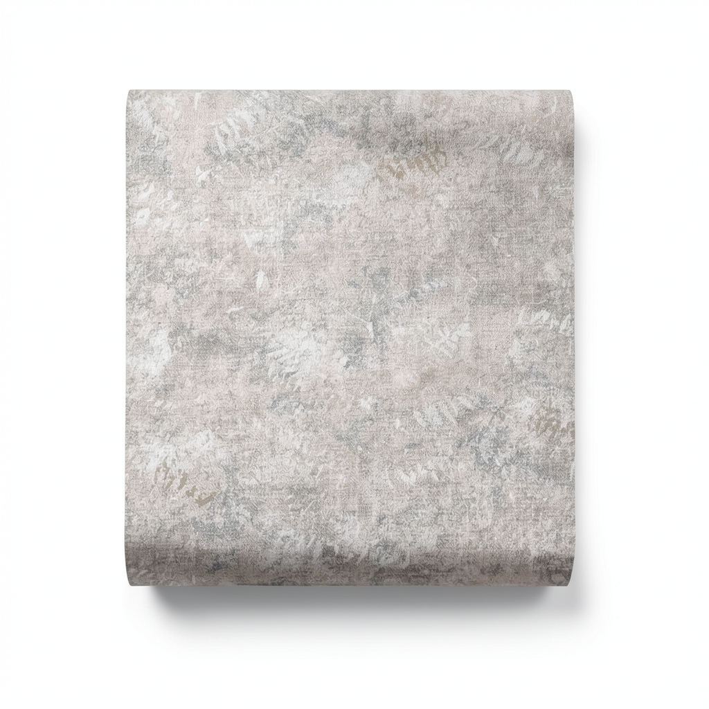 Patterned Wall Covering 10m x 0.53m Beige Color, Model 363-3