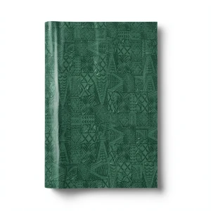 Wall Decoration Patterned Design 10m x 0.53m Green, Model 365-1