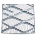 Galvanised Steel Expanded Metal Mesh Bahri Thickness 4.8 mm Width 2.44 m Length 3 m