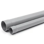 UPVC Pipe PN 15 Bar Size 2 inch Thickness 4.5 mm Grey Color