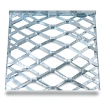 Bahri Galvanized Expanded Metal Mesh 2.8mm Thickness 2.44m x 4m by Bait Al Tatawor