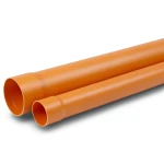 UPVC Pipe for Sewerage Systems Nominal Pressure 20 Bar Outside Diameter 32 mm Thickness 2.9 mm Orange Brown Color